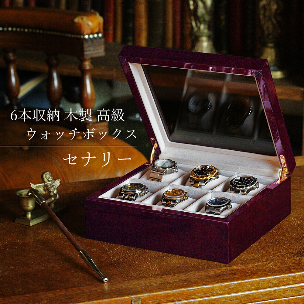 楽天市場】【9900円が7920円】楽天1位 時計ケース 腕時計 収納ケース 6