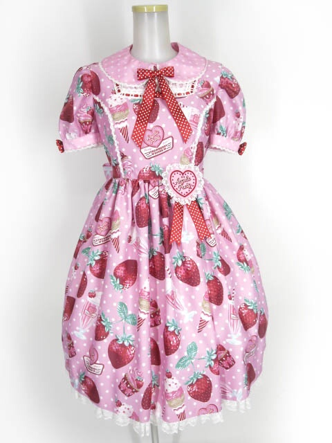 楽天市場】Angelic Pretty / Fresh Strawberry Diner ワンピース