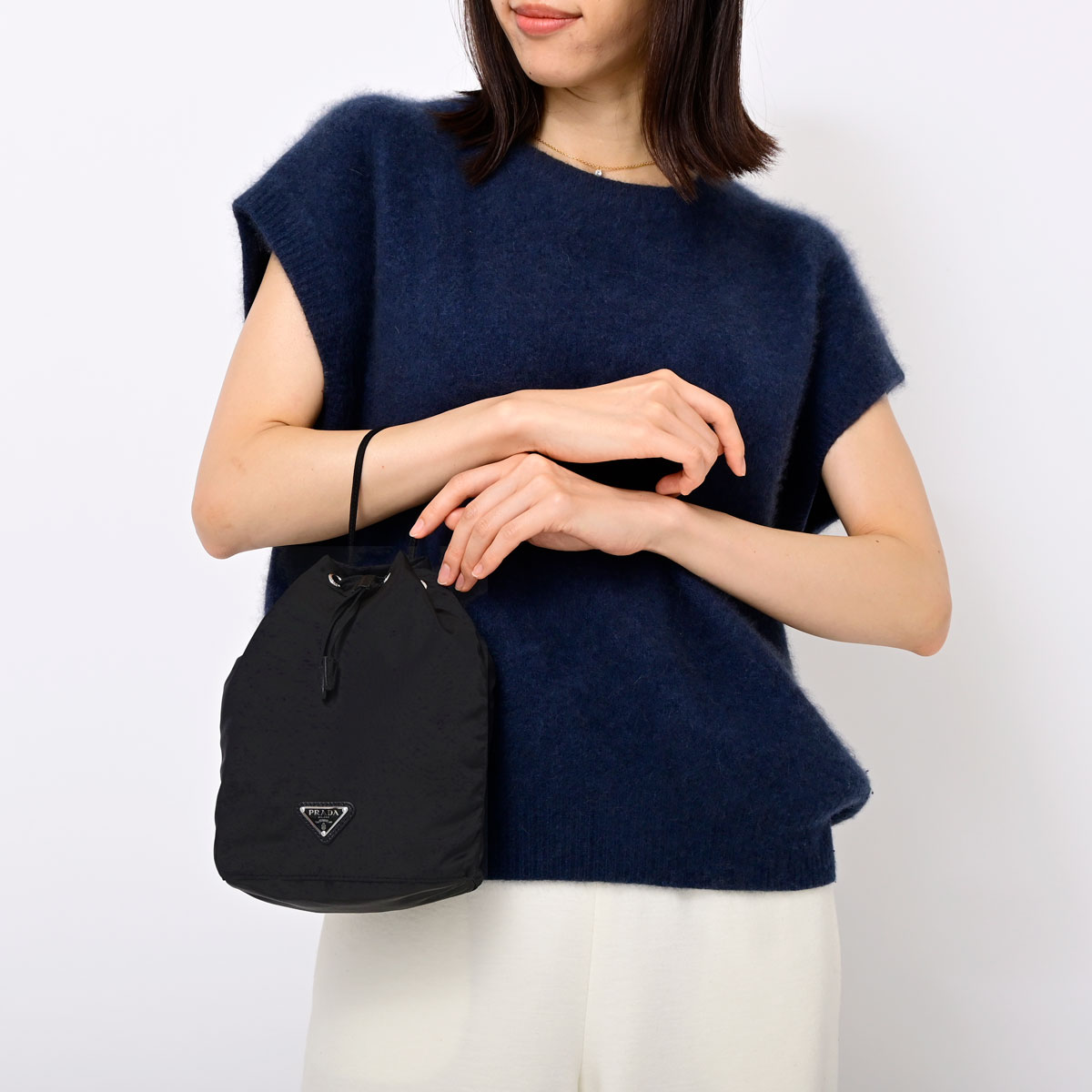 楽天市場】【ショッパー付】PRADA プラダ 正規品 巾着バック Re Nylon