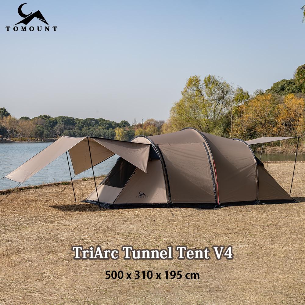 楽天市場】【TOMOUNT公式】TOMOUNT テント 2ルーム トンネルテント