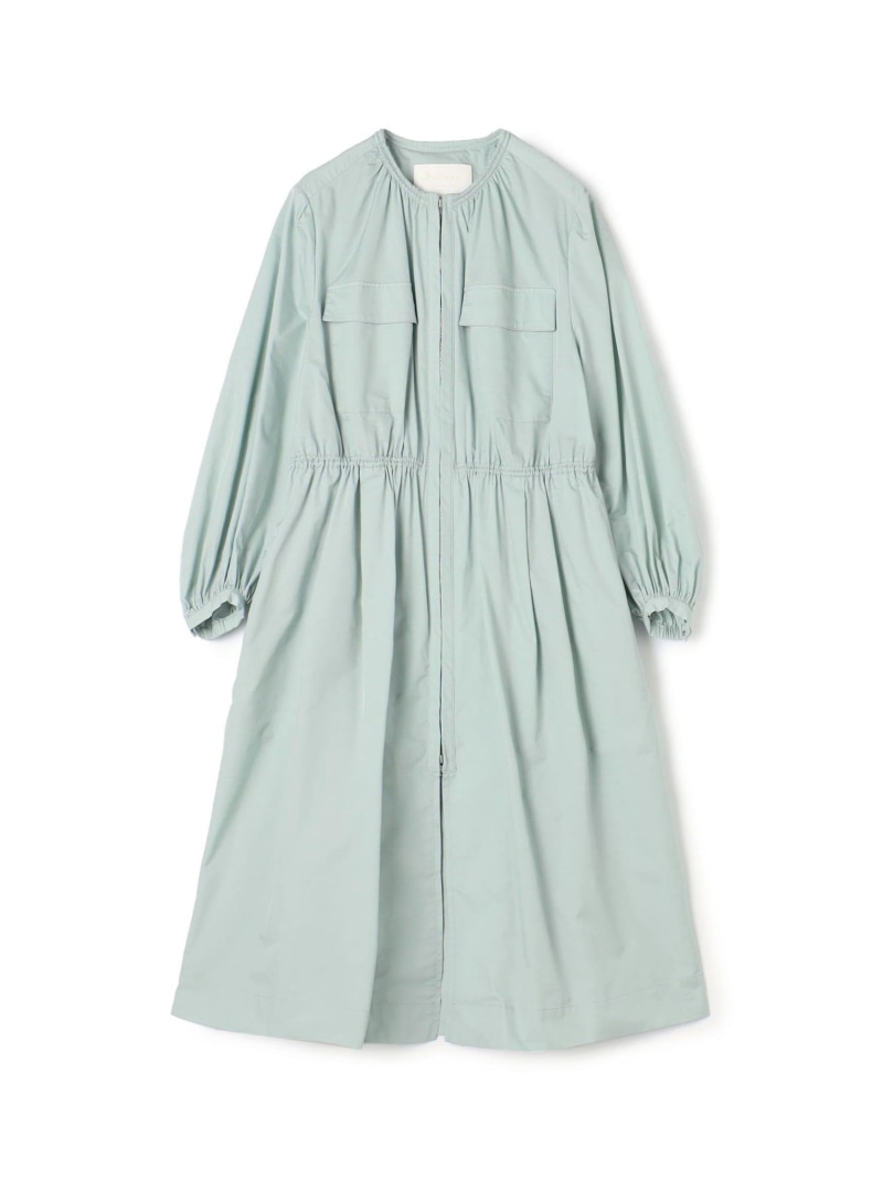 楽天市場】ライトタフタ ジップアップロングコート Ballsey