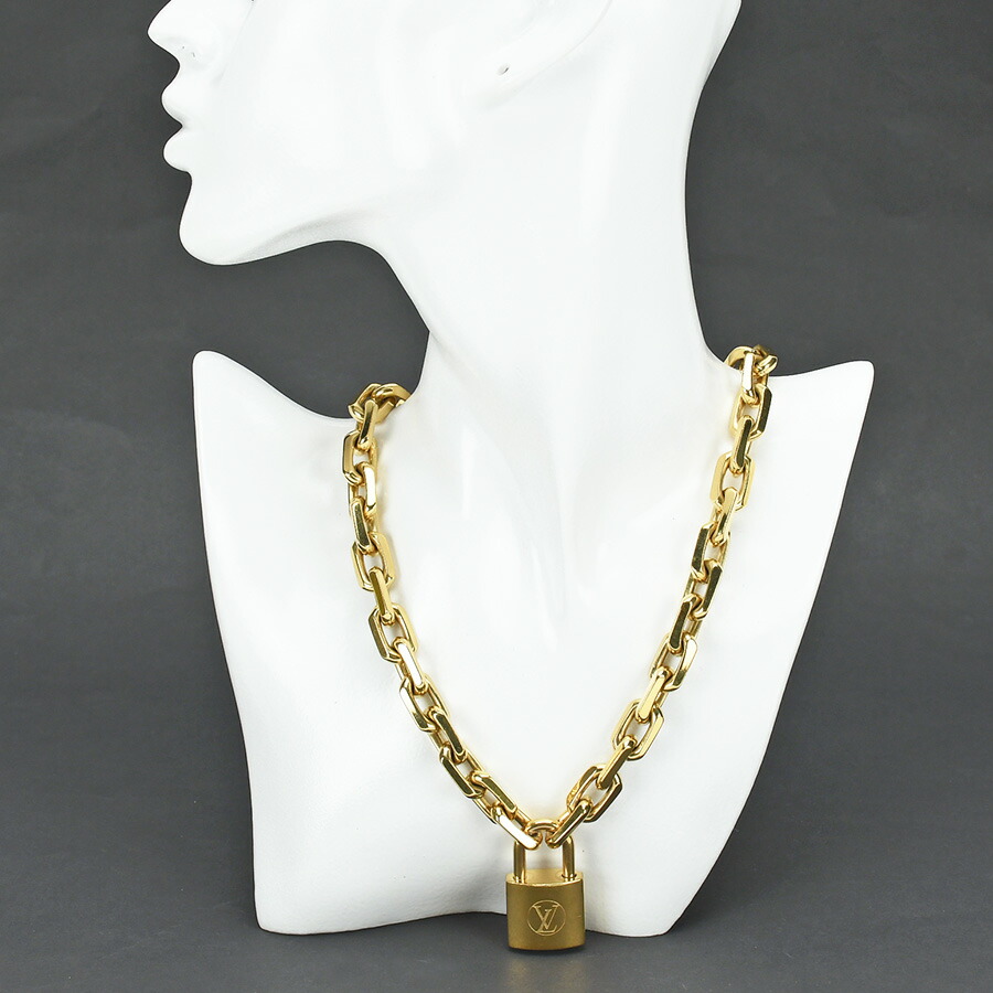 楽天市場】ルイヴィトン LOUIS VUITTON ネックレス コリエ LVエッジ