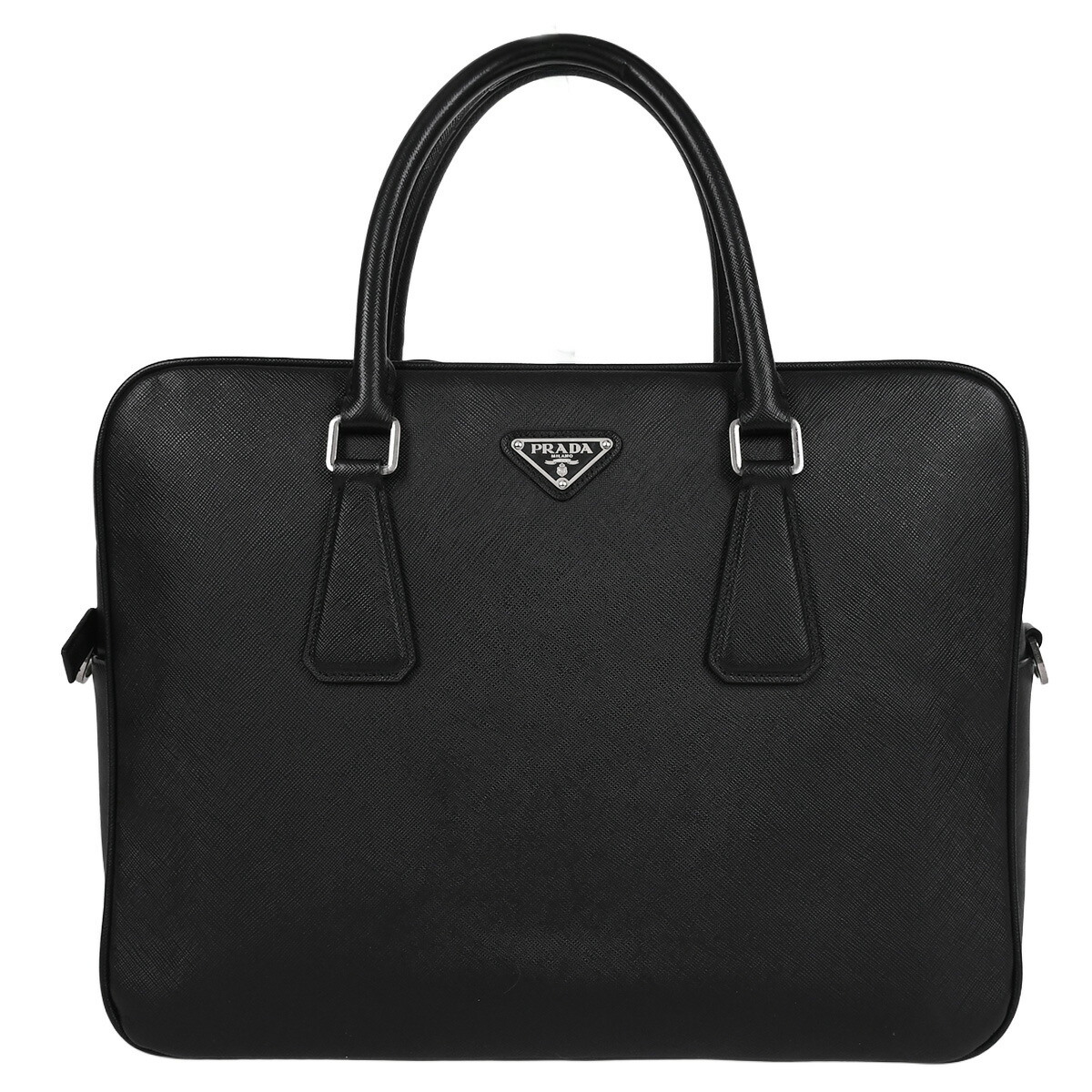 楽天市場】prada バッグ ブリーフケース サフィアーノの通販