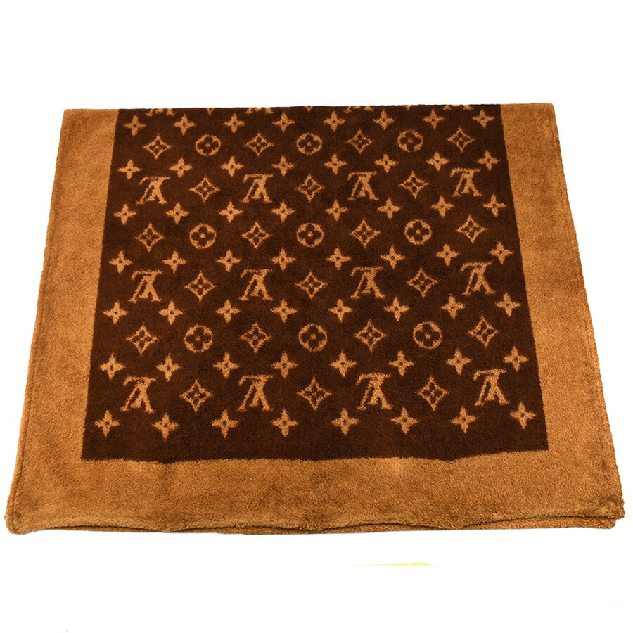 楽天市場】LOUIS VUITTON ルイヴィトン ビーチタオル ブランケット