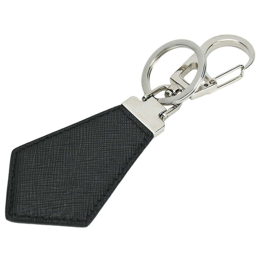 楽天市場】プラダ PRADA キーリング キーホルダー トライアングルロゴ