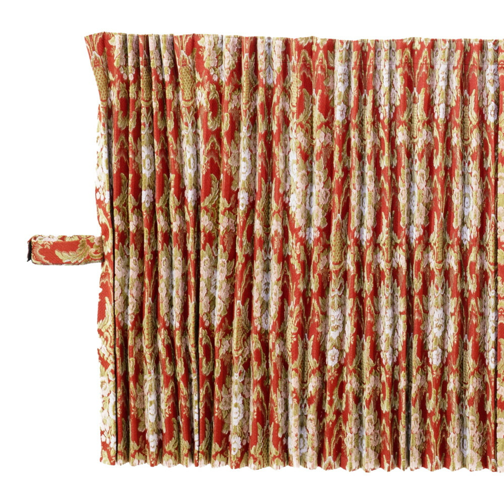 楽天市場】金華山 仮眠カーテン 花かご アコーディオンタイプ 2,400