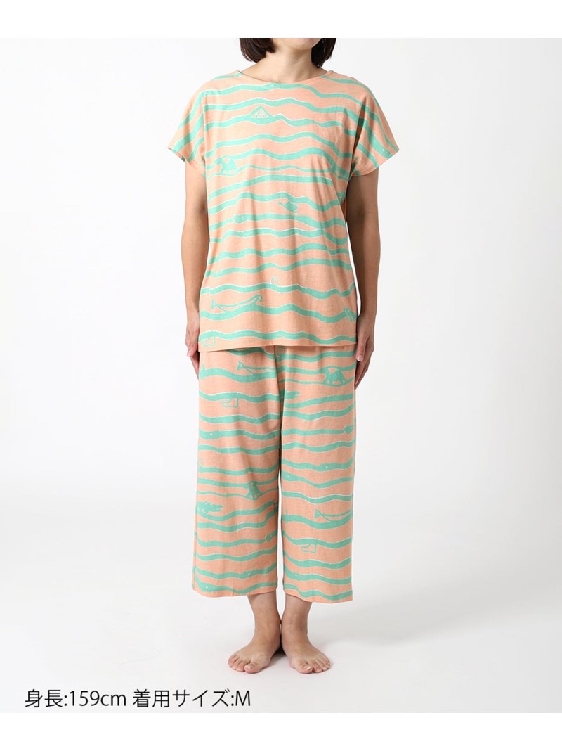 楽天市場】ツモリチサト スリープ パジャマ 3分袖 半袖 8分丈 夏