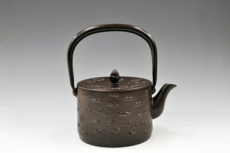 楽天市場】【送料無料】南部鉄瓶【桜皮寸胴筒型】1.0リットル