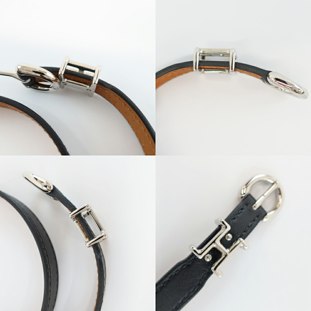 楽天市場】【天白】【HERMES】エルメス トレンチ レザーブレスレット