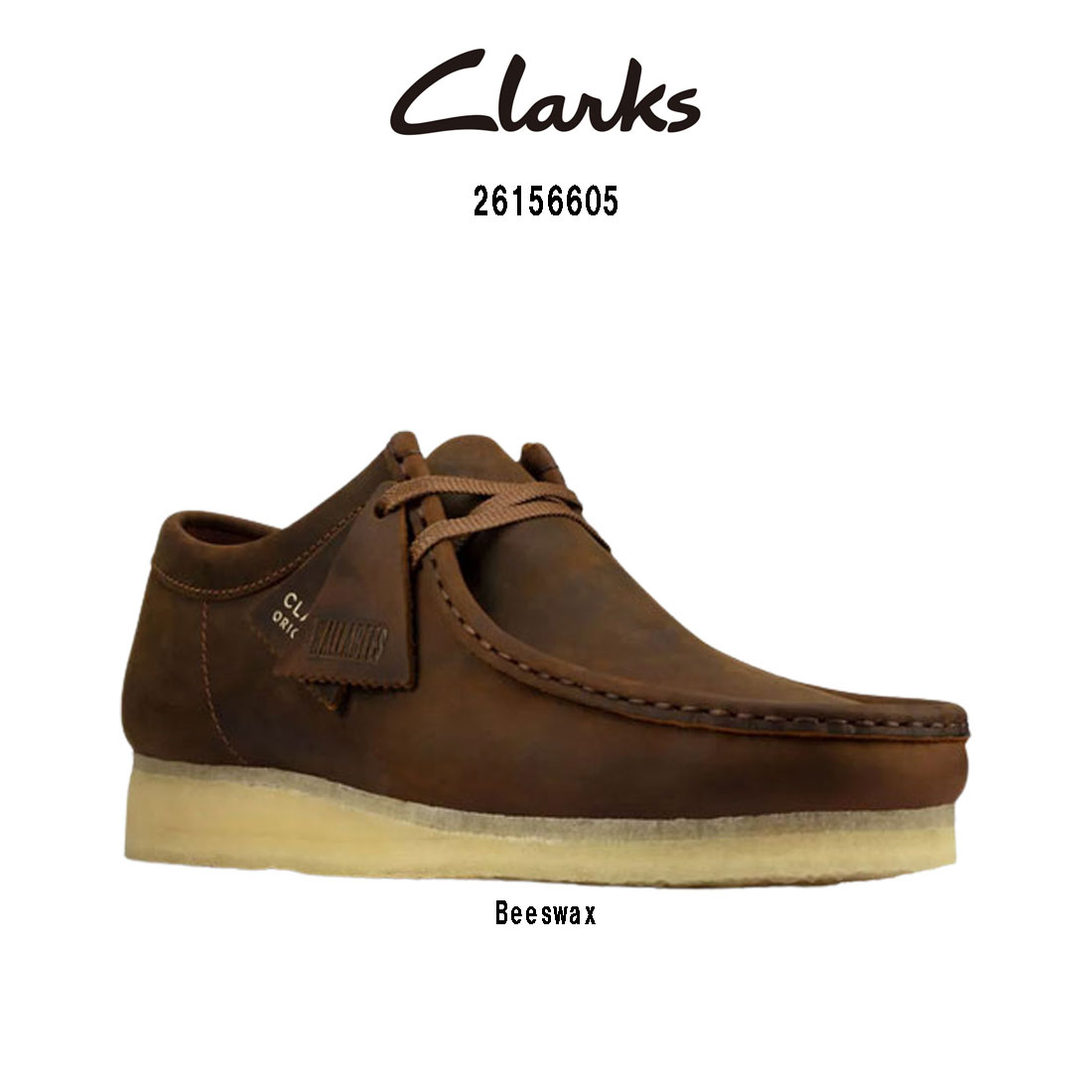 楽天市場】CLARKS(クラークス)ワラビー ローカット レザー