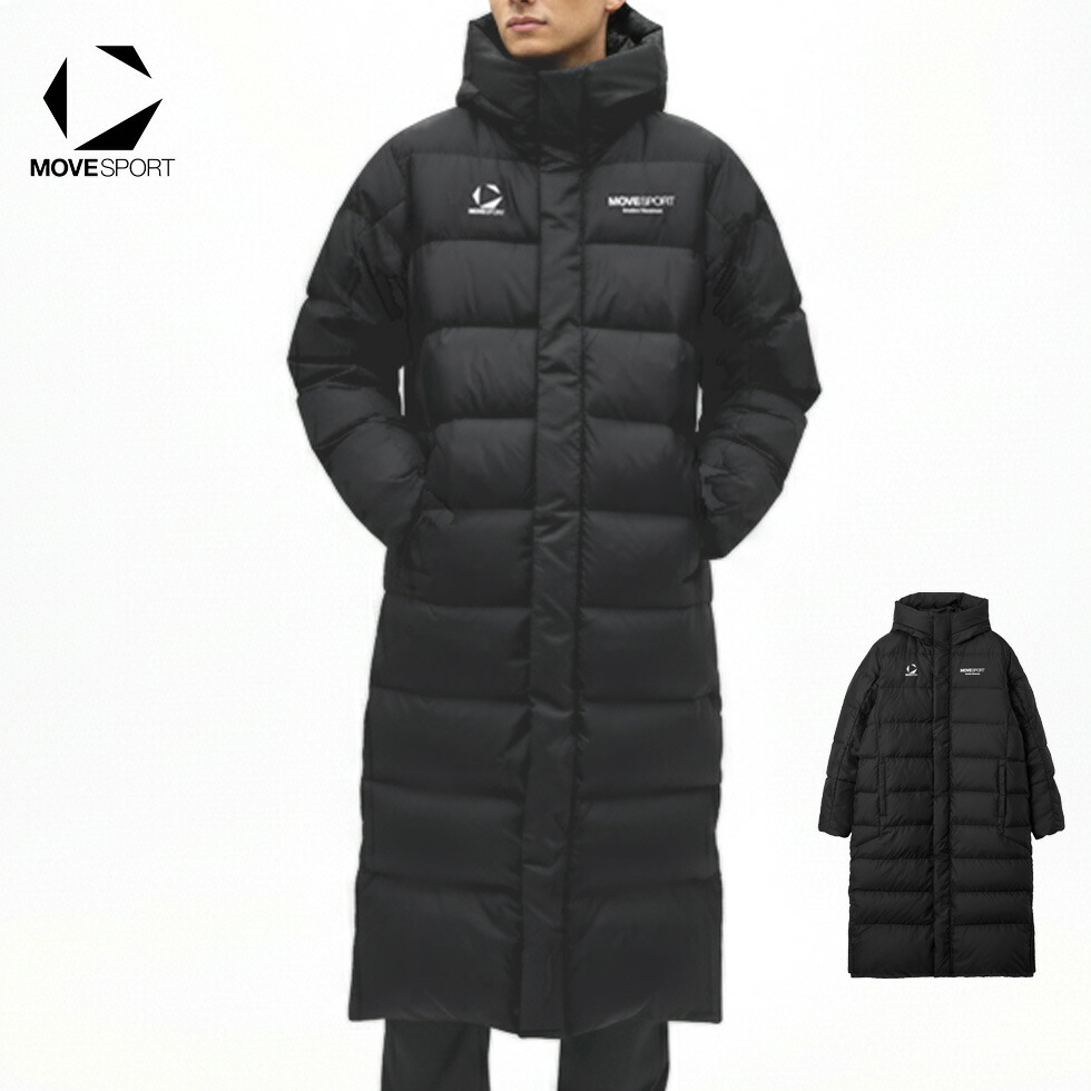 楽天市場】MOVESPORT デサント ベンチコート ロング ダウンコート