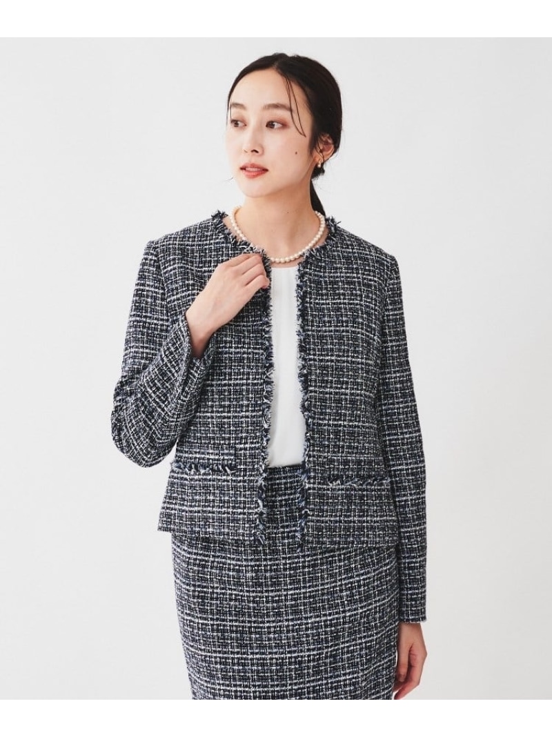 楽天市場】【SALE／50%OFF】【入卒/セレモニー/通勤】ラメツイード