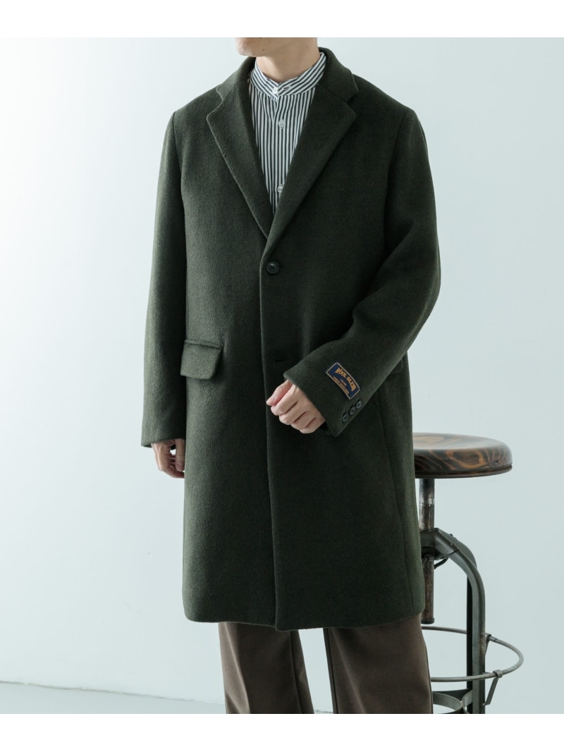 楽天市場】【SALE／70%OFF】ウール混 メルトン チェスターコート URBAN