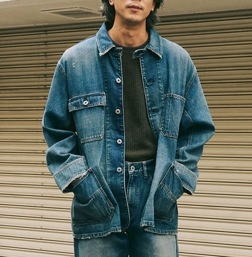 楽天市場】カバーオール ジョンブル メンズ Johnbull ユーズド加工