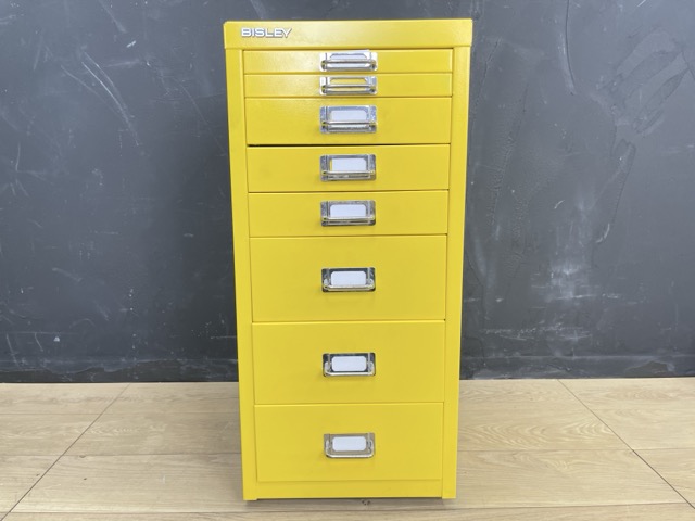 楽天市場】BISLEY 8段 引き出し キャビネット 【中古】 ビスレー 書類