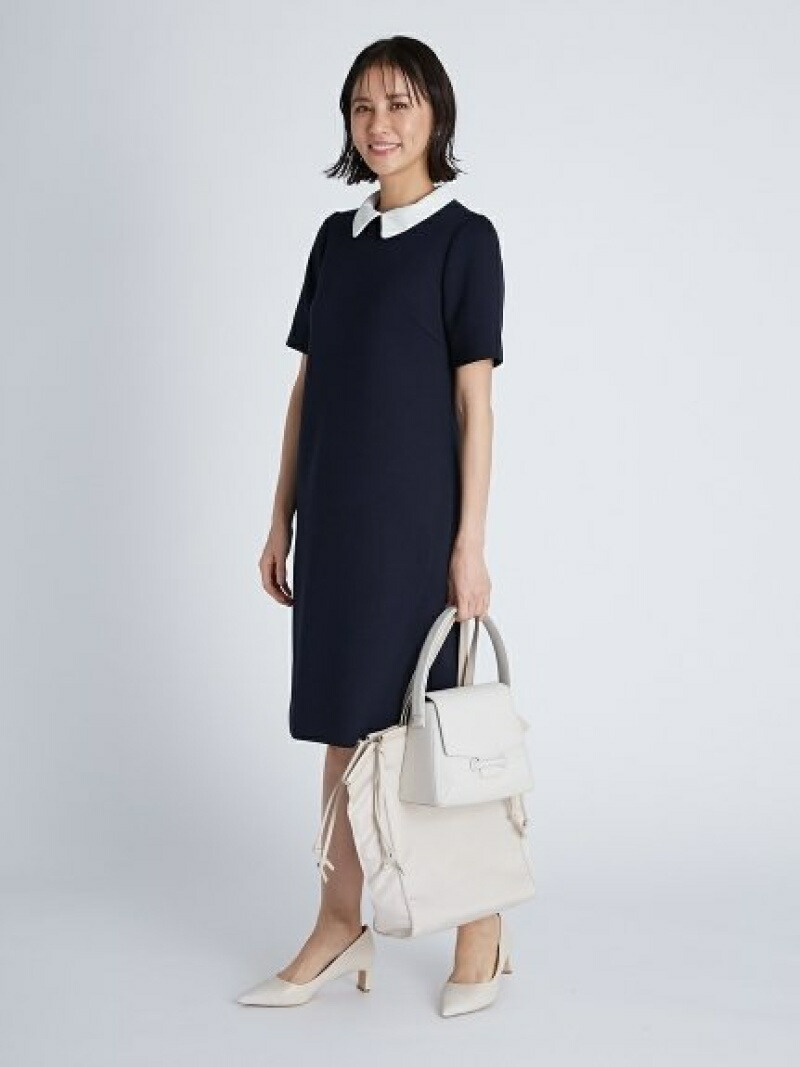 楽天市場】【SALE／50%OFF】襟付きポンチコクーンワンピース CELFORD