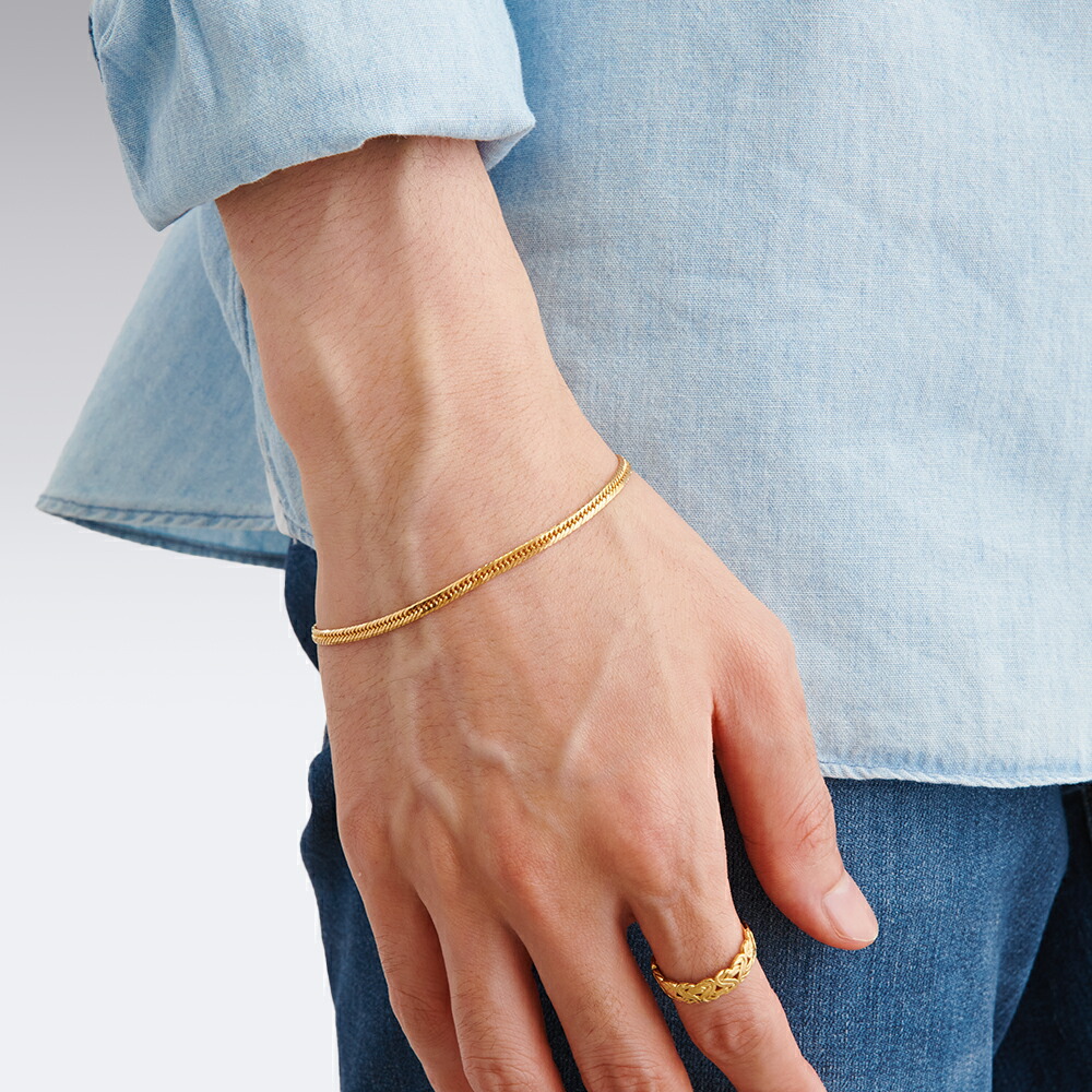 楽天市場】 【 ランキング1位受賞 】 18金 喜平 ブレスレット 8面