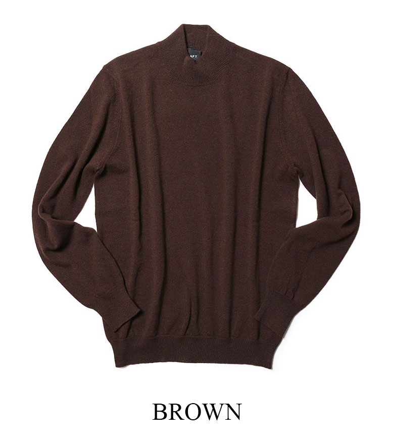 楽天市場】【40%OFF】バフィー ニット モックネック ハイゲージ 14