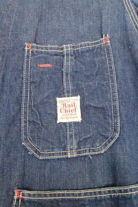 楽天市場】50年代 Rail Chief Coverall（レイルチーフ カバーオール