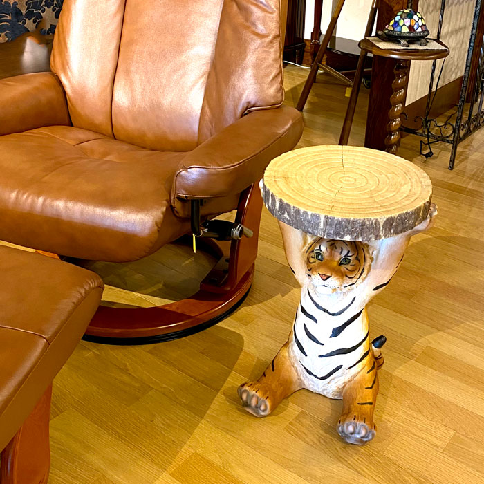 楽天市場】サイドテーブル アニマル ユーモア タイガー トラ 虎 とら