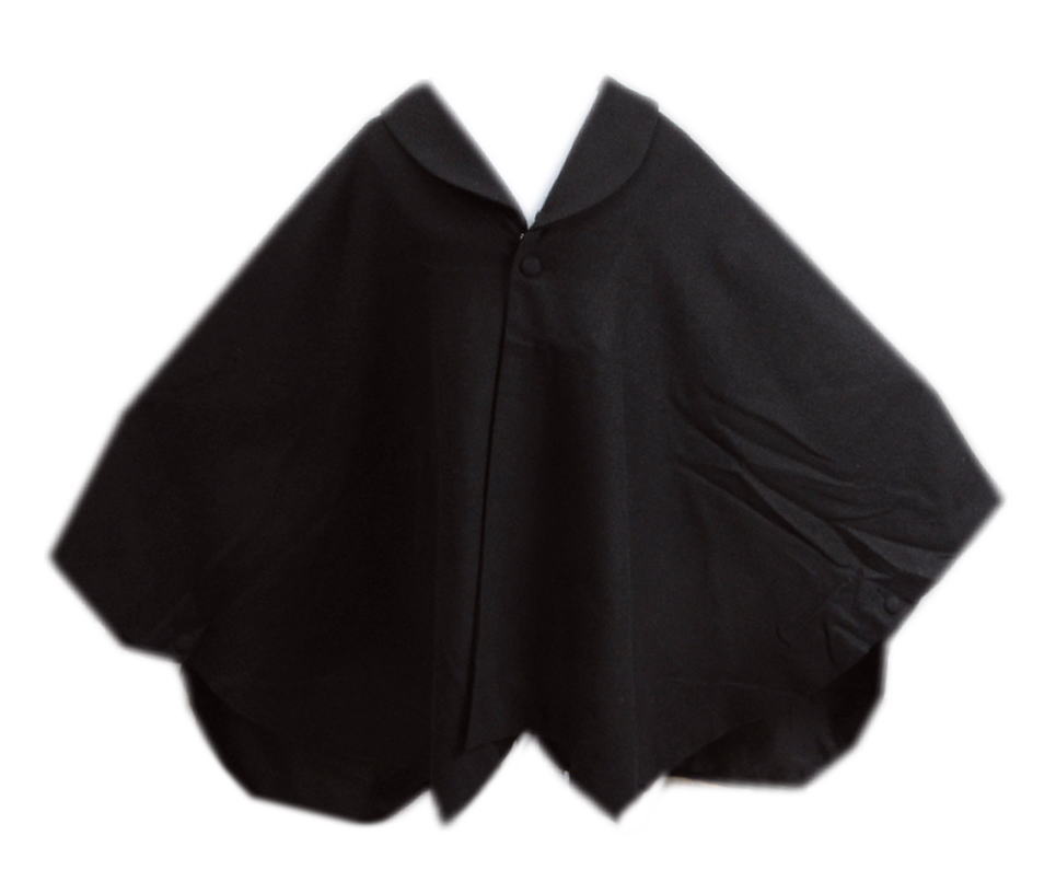 楽天市場】ケープ 着物 コート ポンチョ ぽんちょ 黒 ブラック フリー