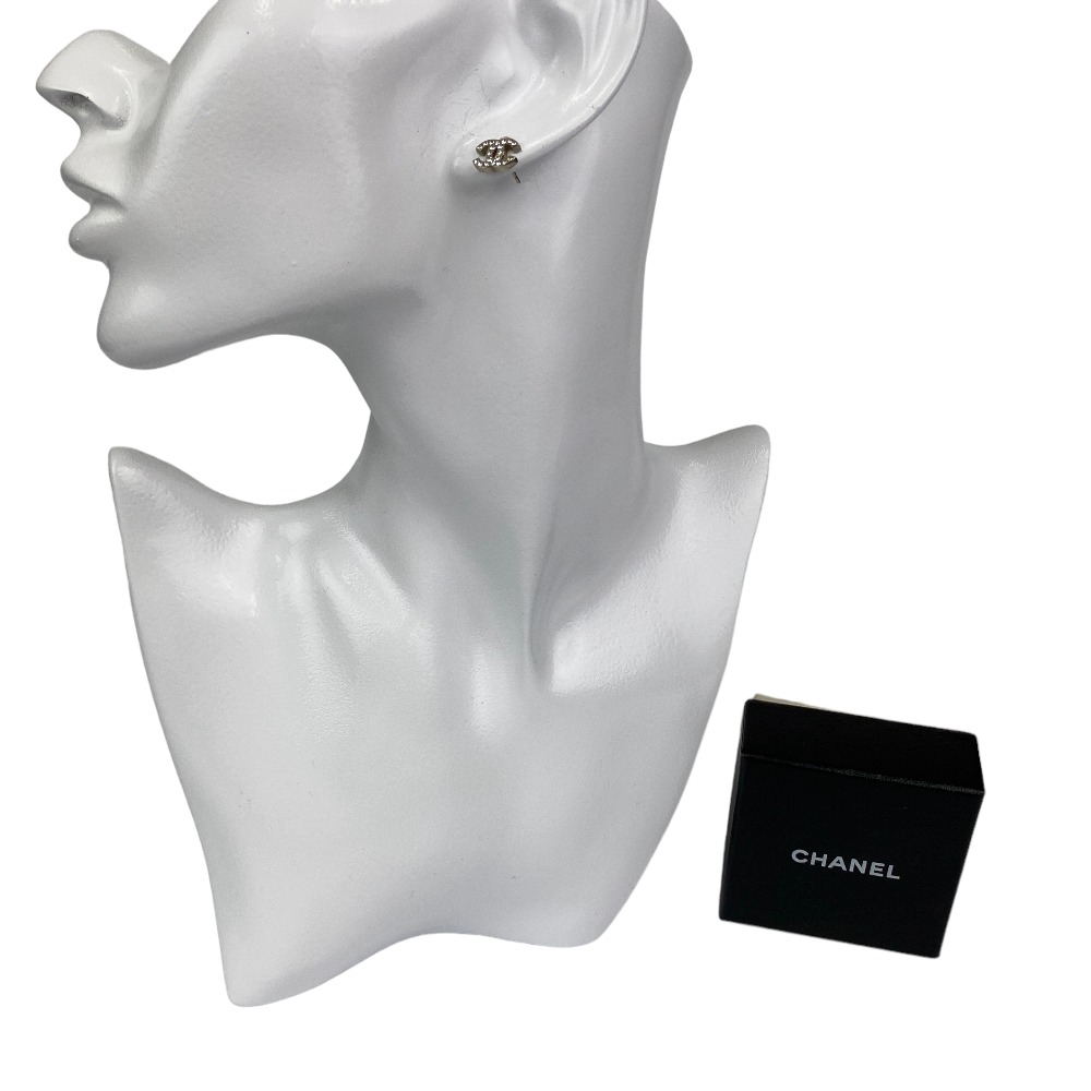 楽天市場】CHANEL シャネル ピアス ピアス ココマーク ラインストーン