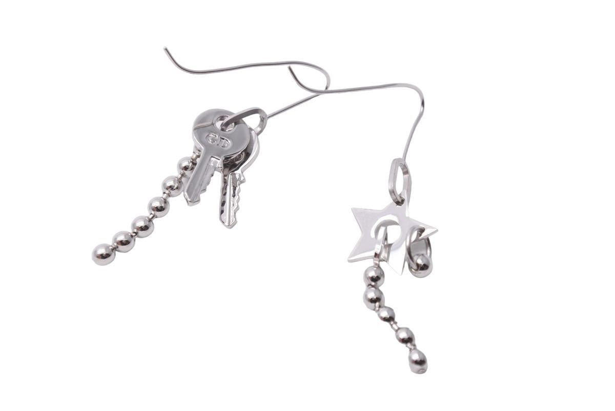 楽天市場】Christian Dior クリスチャンディオール ピアス キー スター