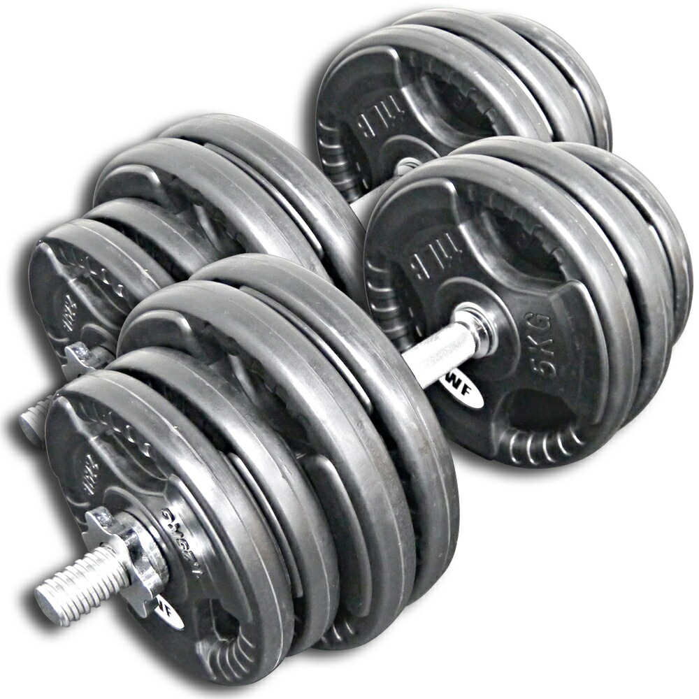 楽天市場】黒ラバーダンベルセット 60kg送料無料 筋トレ ダンベル 可変