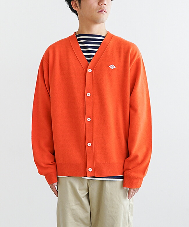 楽天市場】◇[DT-D0030LMW]DANTON(ダントン) V NECK CARDIGAN