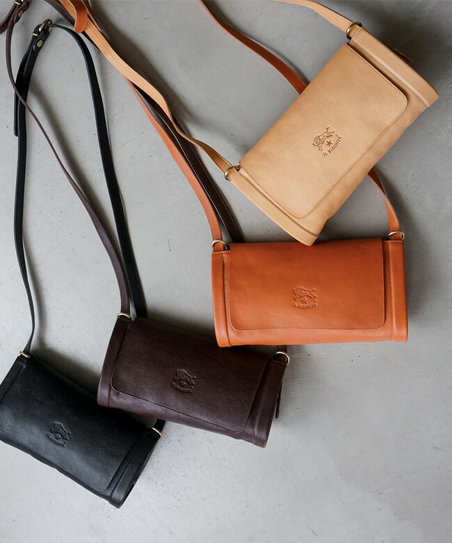 楽天市場】◇【国内正規販売店】[411879] IL BISONTE(イルビゾンテ