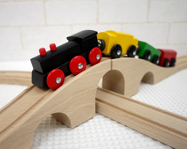 楽天市場】正規輸入品 ミッキィ社 汽車セット スタンダード MICKI 木の