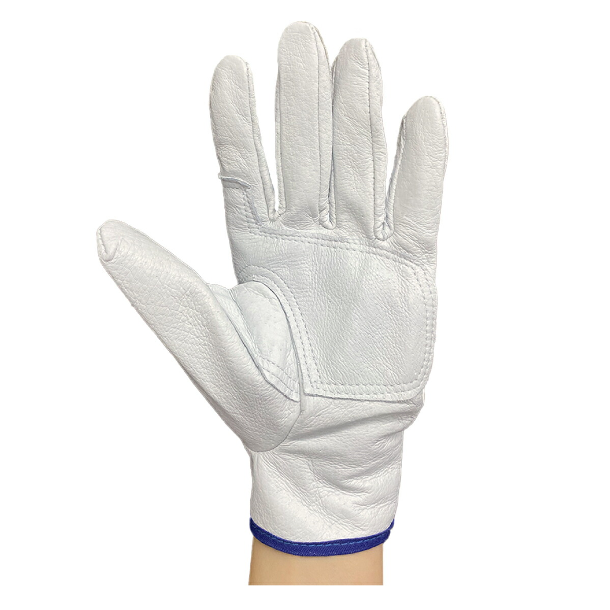 楽天市場】革手袋 アテ付 強い豚革手袋 2双組 マジックテープ 金属加工