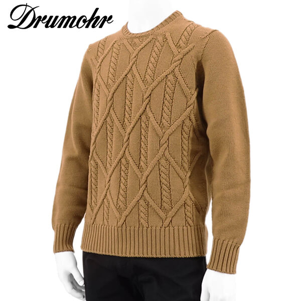 楽天市場】ドルモア Drumohr メンズ ニット D5M103LT キャメル 538