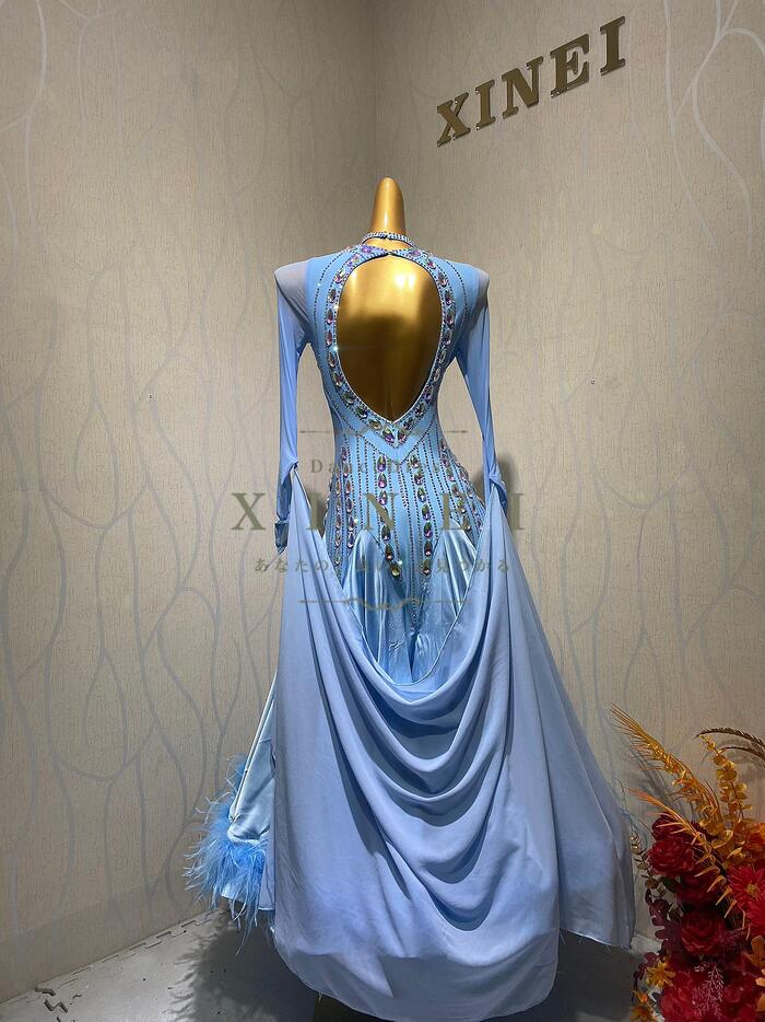 楽天市場】【受注生産・セミオーダー】社交ダンス ドレス ダンスドレス