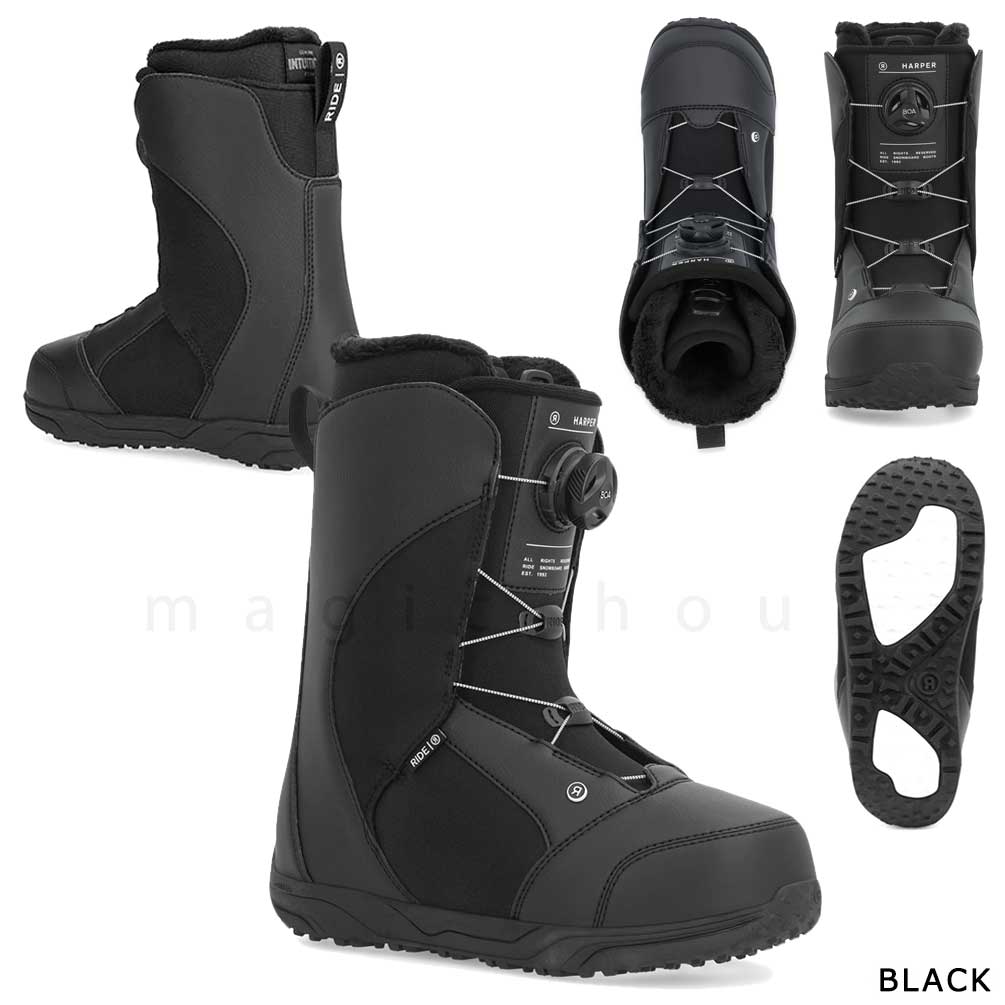 楽天市場】スノーボード ブーツ BOA レディース RIDE ライド HARPER