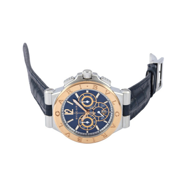 楽天市場】ブルガリ BVLGARI ディアゴノ カリブロ303 クロノグラフ