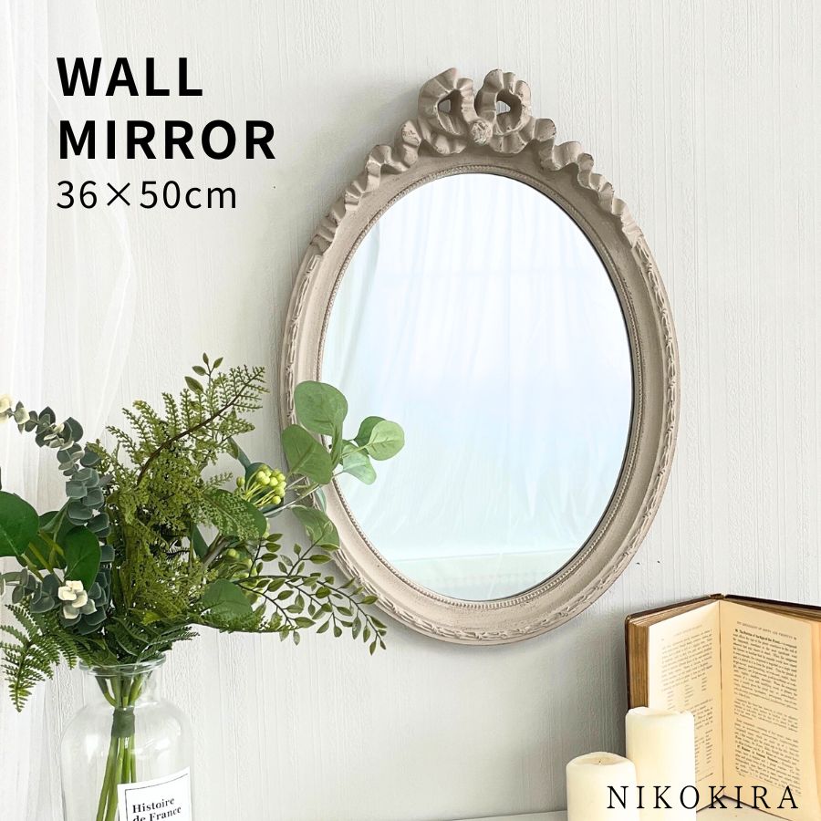 楽天市場】鏡 壁掛け 壁掛けミラー アンティーク 壁掛け鏡 ミラー