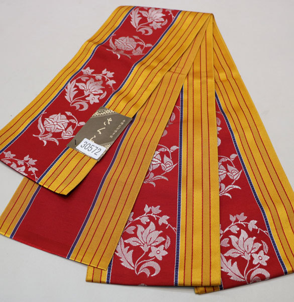 楽天市場】本場 博多織 さくら 半幅帯の通販