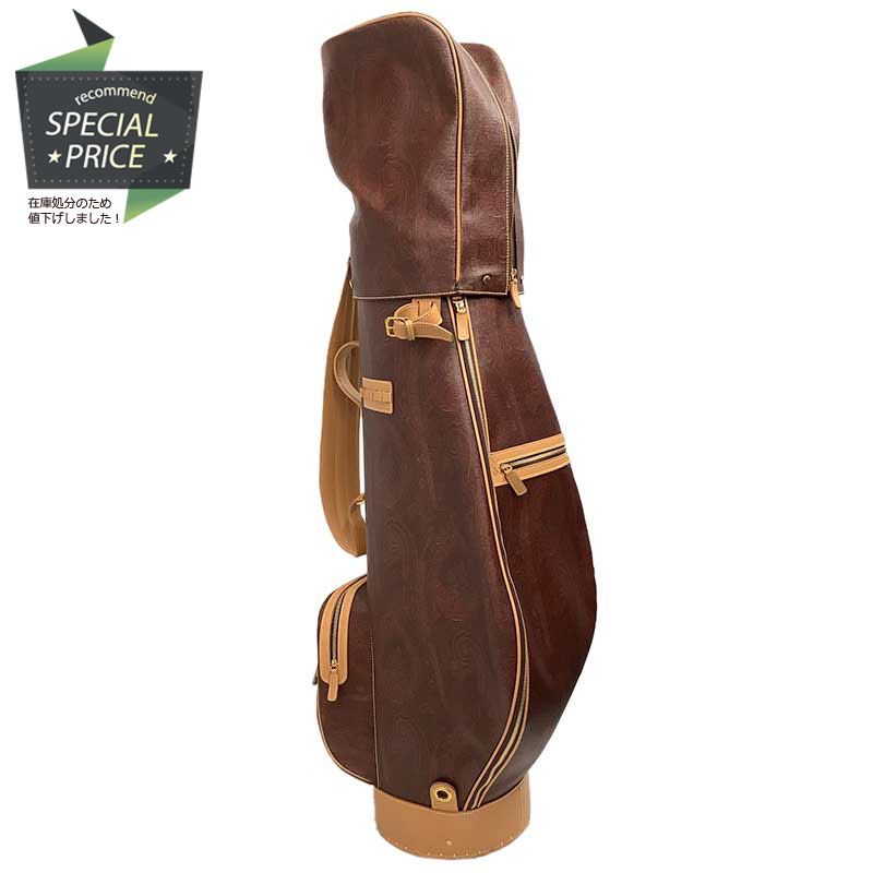 楽天市場】ETRO エトロ キャディバッグ ブラウン ベージュ マルチ