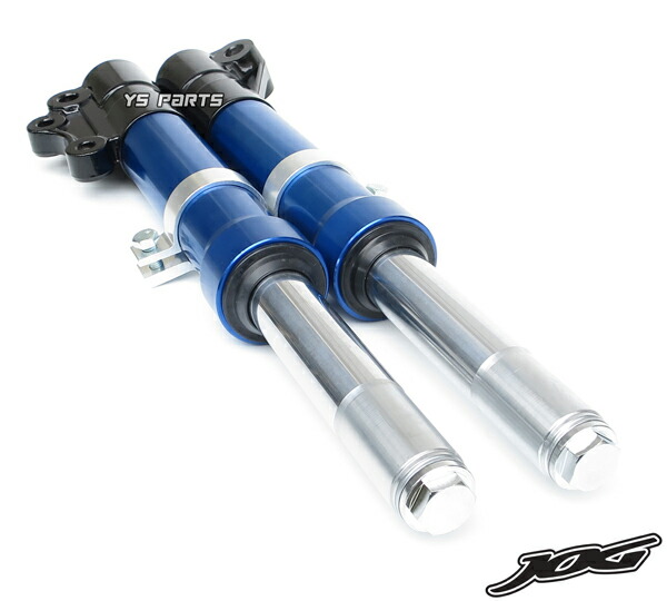 楽天市場】【送料無料】【特注】スポーツタイプフロントフォーク黒/青