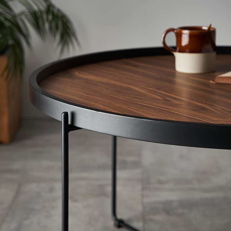 楽天市場】サイドテーブル トレー トレイ テーブル 約 W 73cm D 73cm H