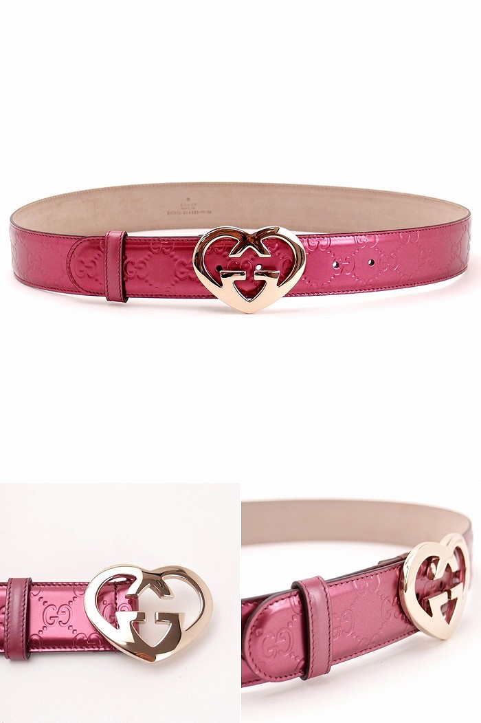 楽天市場】グッチ ベルト レディース グッチ GUCCIシマ ハート GG