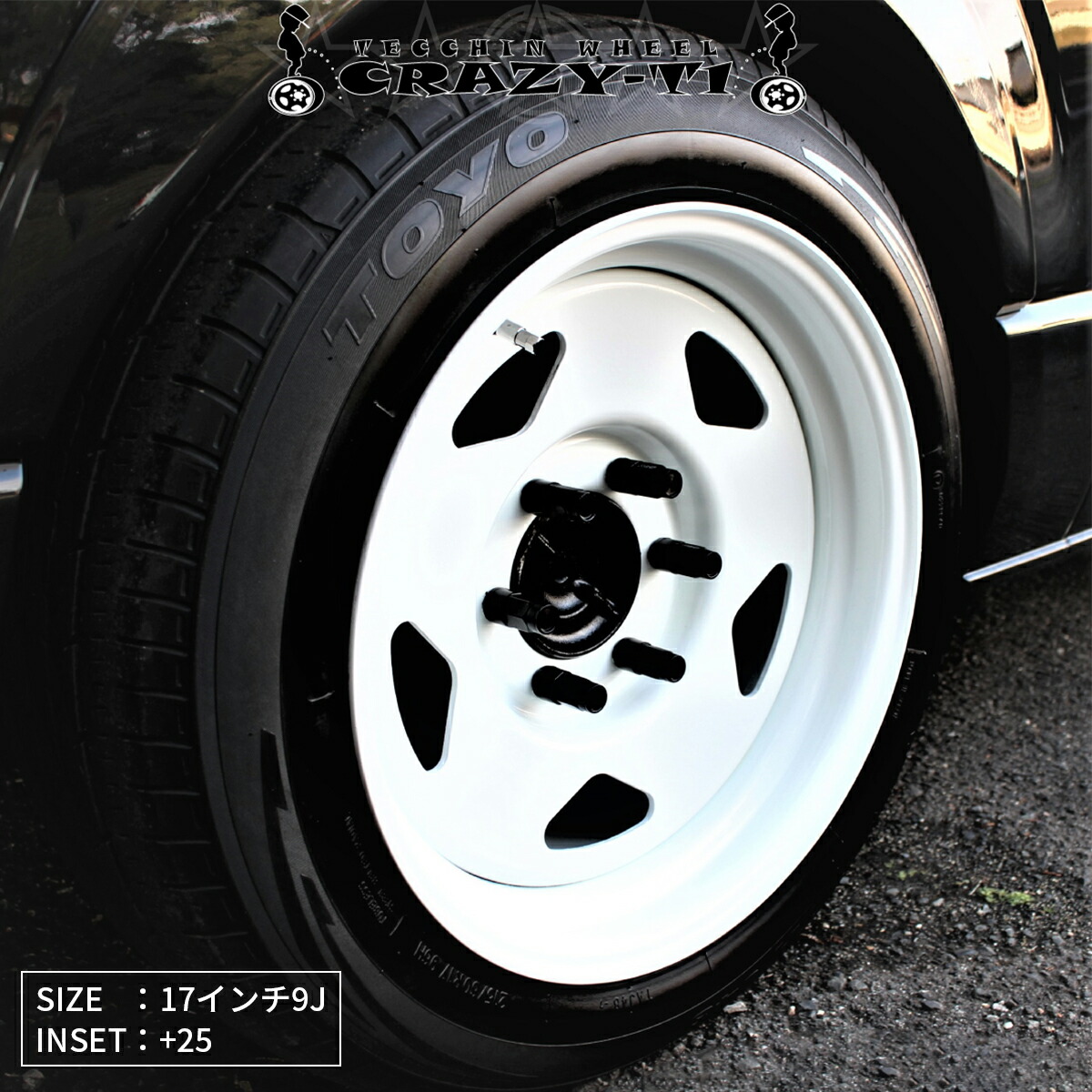 楽天市場】16インチ/8J/P.C.D 139.7/INSET ±0 or +13 ゼロハウス CRAZY