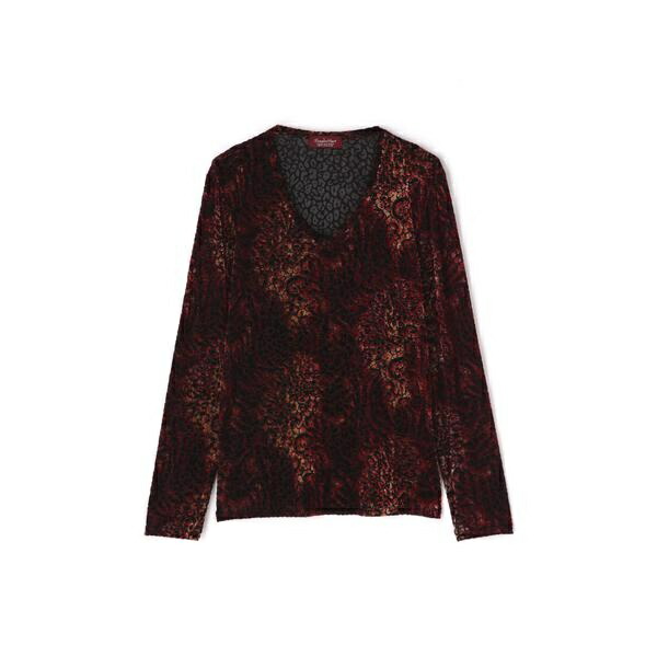 楽天市場】TORNADO MART∴ベロアレオパオパール長袖カットソー