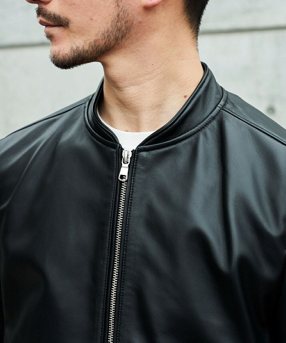 楽天市場】【WEB限定】ラムレザーシングルライダースジャケット