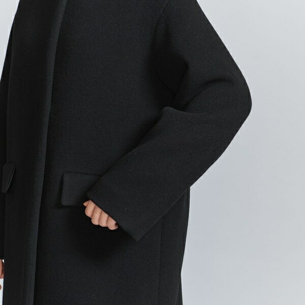 楽天市場】MANTECO ミドル ノーカラーコート／ビューティー＆ユース