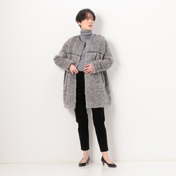 楽天市場】フェイクファー ロングブルゾン／K.T キヨコ タカセ（K.T