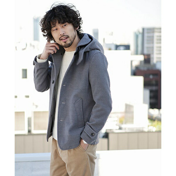 楽天市場】テックメルトンフードマリンコート／ナノ・ユニバース