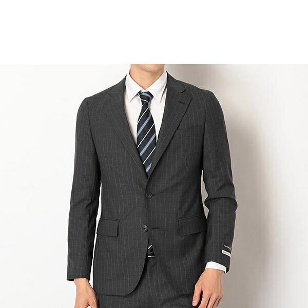 SUITS SEIECT グレー 3ピース ビジネススーツ A5
