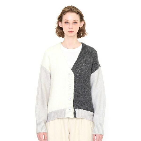 楽天市場】【レディース】コラボレーションニットカーディガン